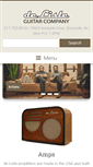 Mobile Screenshot of delisleguitar.com